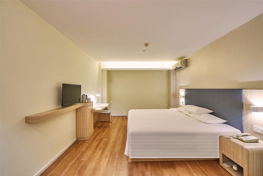 ฮั่นถิง โฮเทล เซี่ยงไฮ้ วัดจิงอัน Hotel ภายนอก รูปภาพ