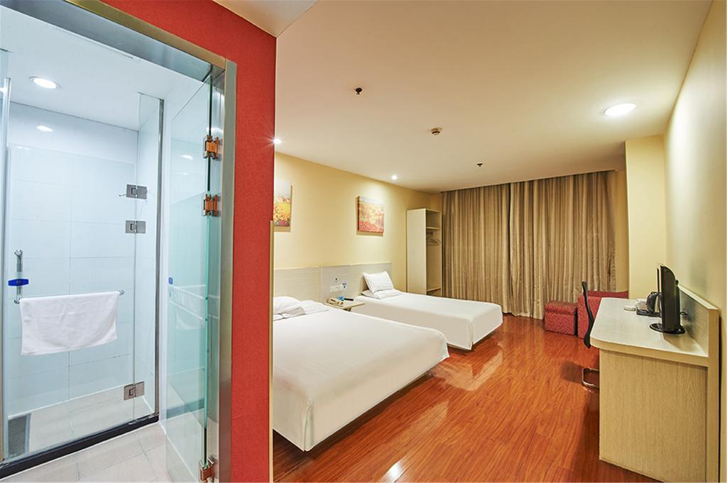 ฮั่นถิง โฮเทล เซี่ยงไฮ้ วัดจิงอัน Hotel ภายนอก รูปภาพ