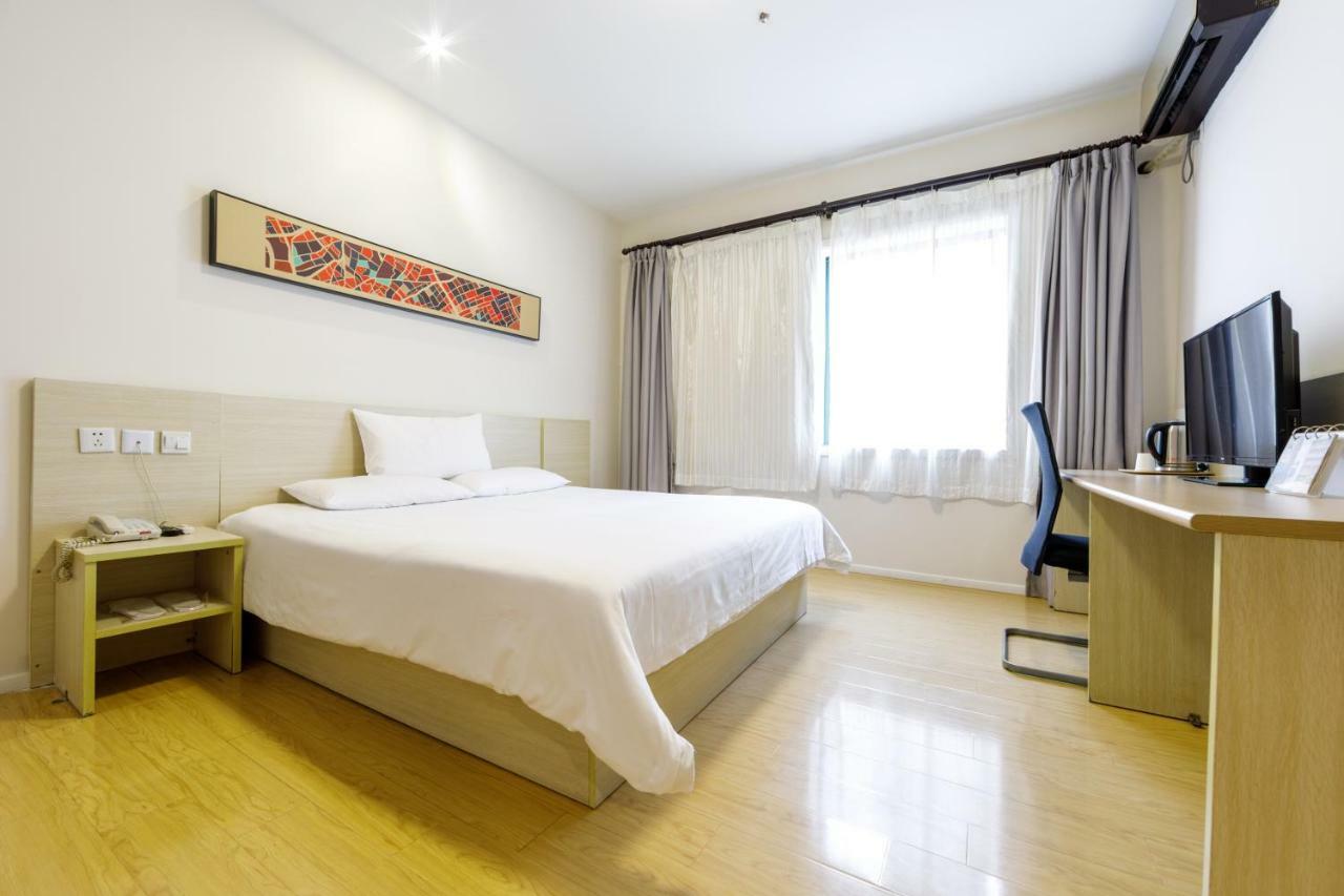 ฮั่นถิง โฮเทล เซี่ยงไฮ้ วัดจิงอัน Hotel ภายนอก รูปภาพ